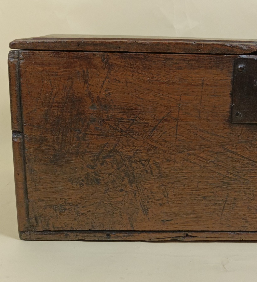 Antique Elm Bible Box